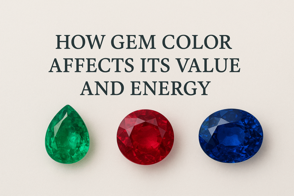 How Gem Color Affects Its Value and Energy