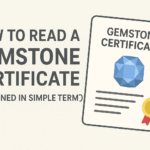 How to Read a Gemstone Certificate (Explained in Simple Terms