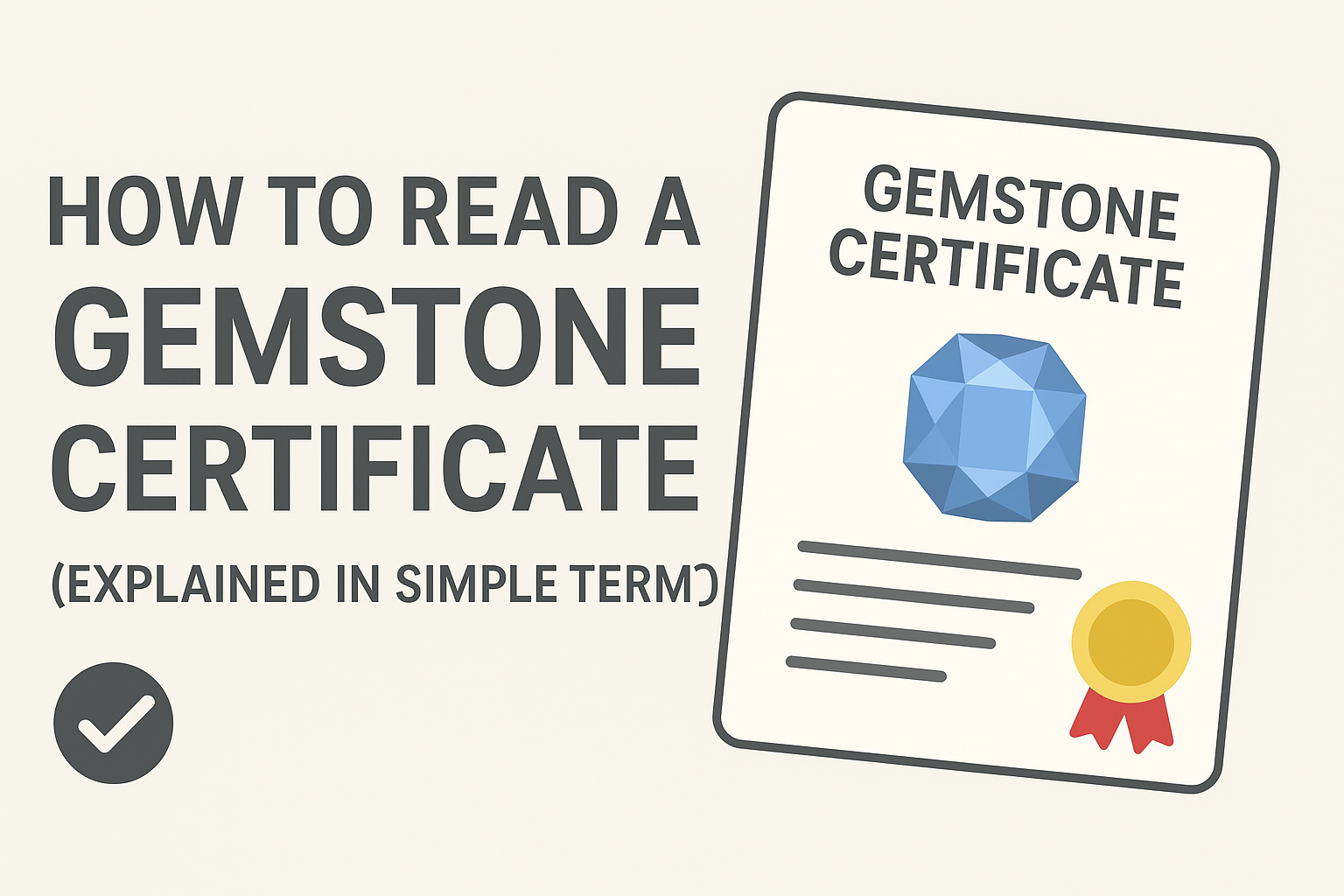 How to Read a Gemstone Certificate (Explained in Simple Terms