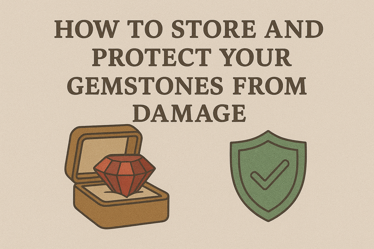 How to Store and Protect Your Gemstones from Damage