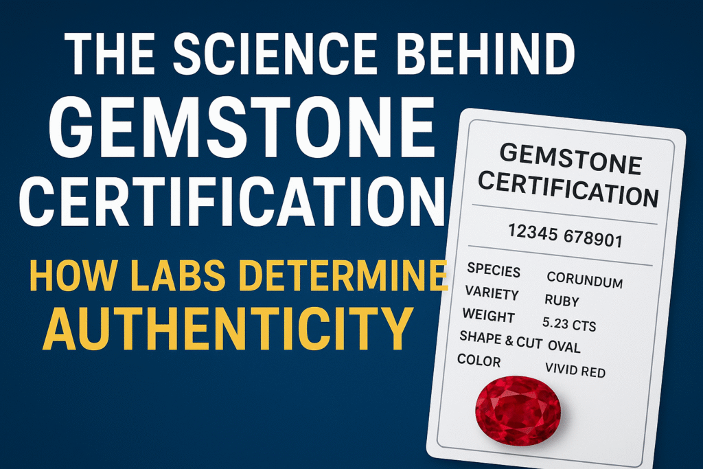 The Science Behind Gemstone Certification How Labs Determine Authenticity