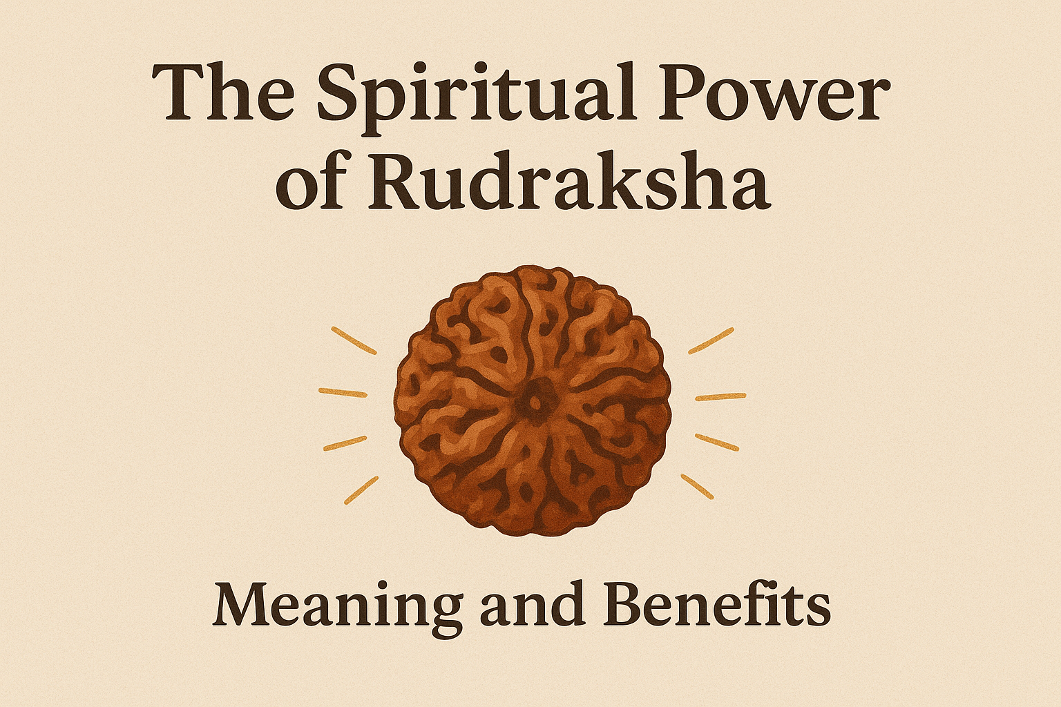 The Spiritual Power of Rudraksha Meaning and Benefits