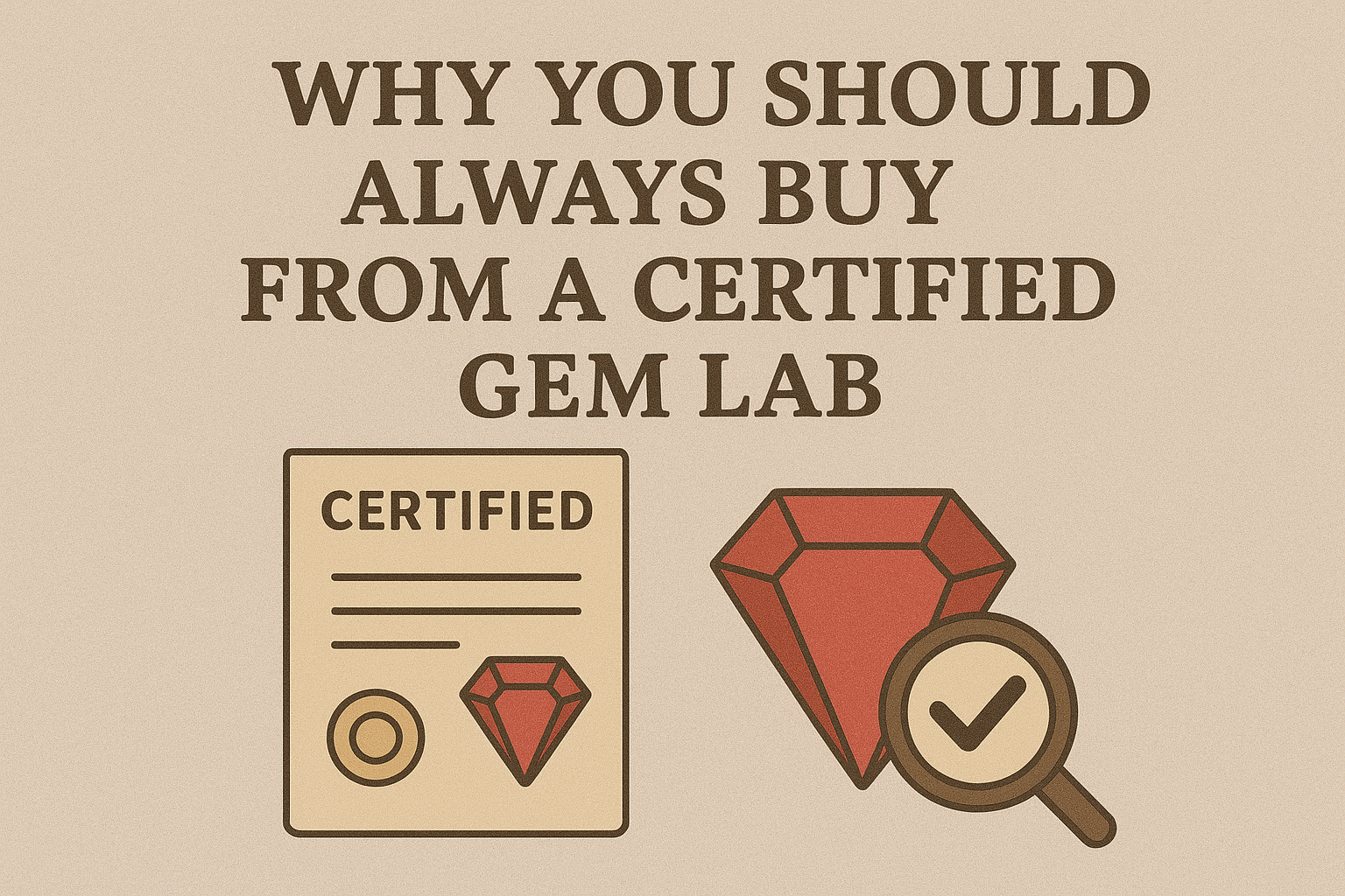 Why You Should Always Buy from a Certified Gem Lab