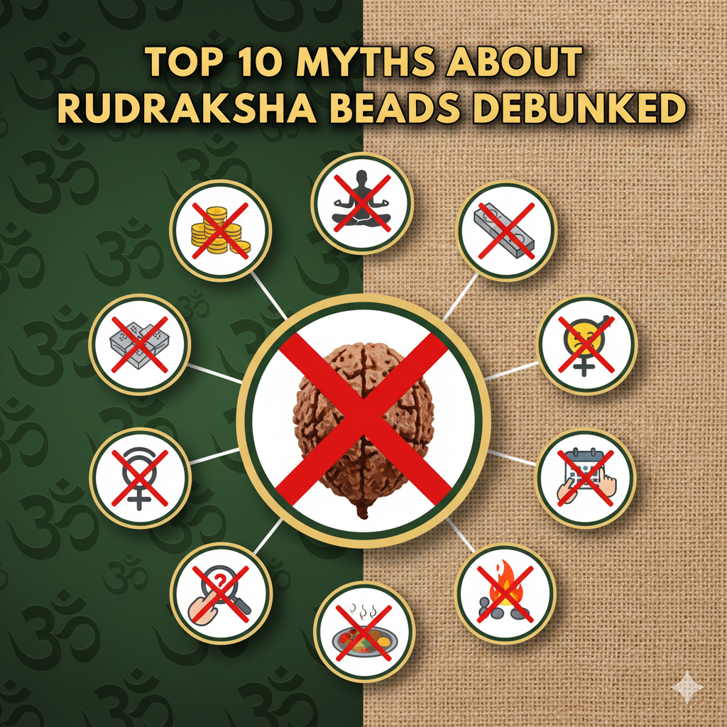 Myths About Rudraksha Beads Debunked